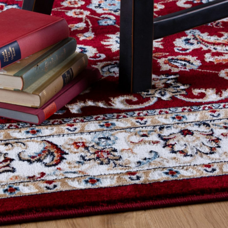 Kusový koberec Isfahan 741 red č.3