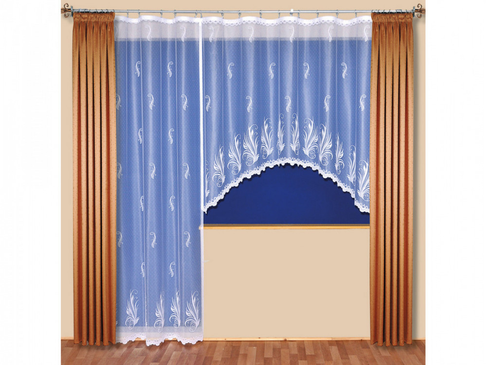 Záclona kusová LARISA  v. 150 cm x š. 220 cm č.1