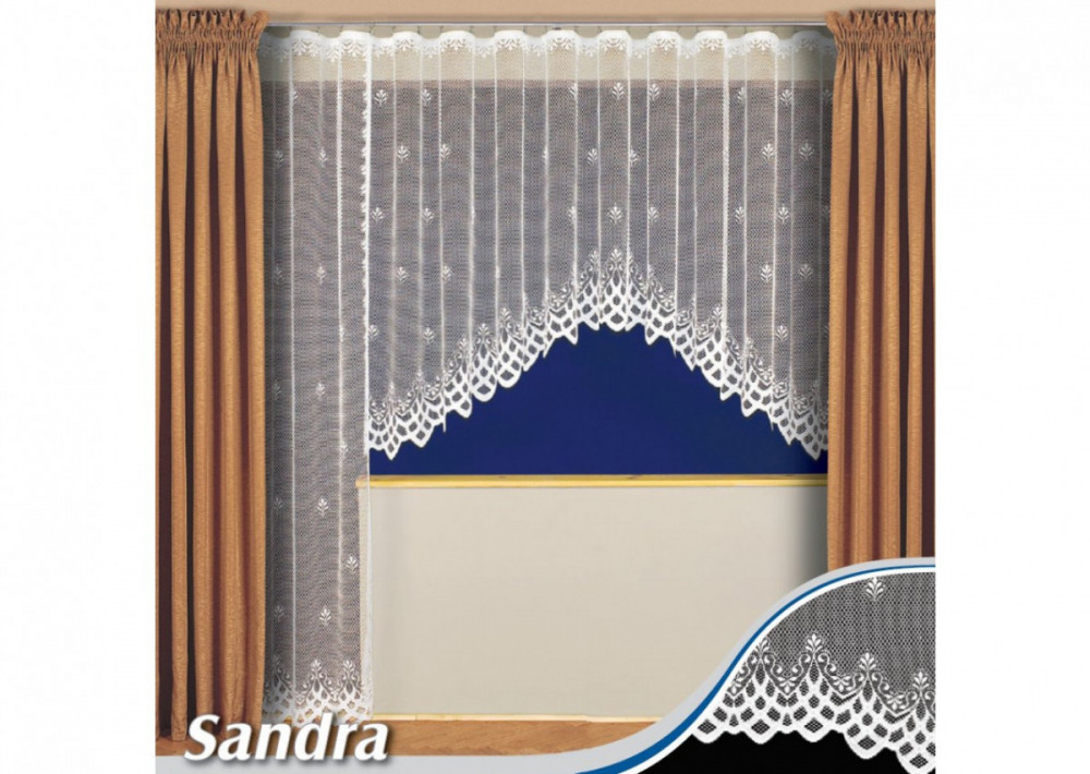 Záclona kusová SANDRA  v. 250 cm x š. 180 cm č.1