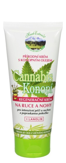 Konopný krém na ruce Cannabis 200ml č.1