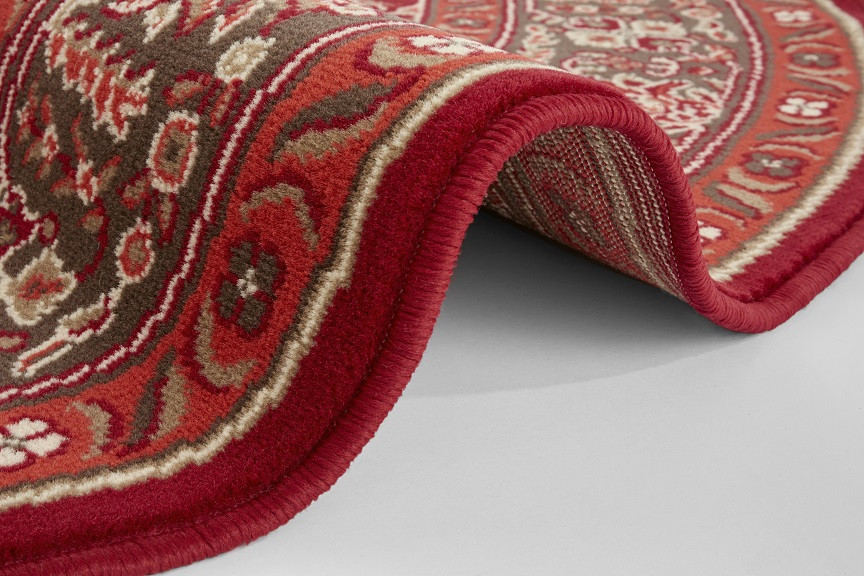 Kruhový koberec Mirkan 104098 Oriental red č.2