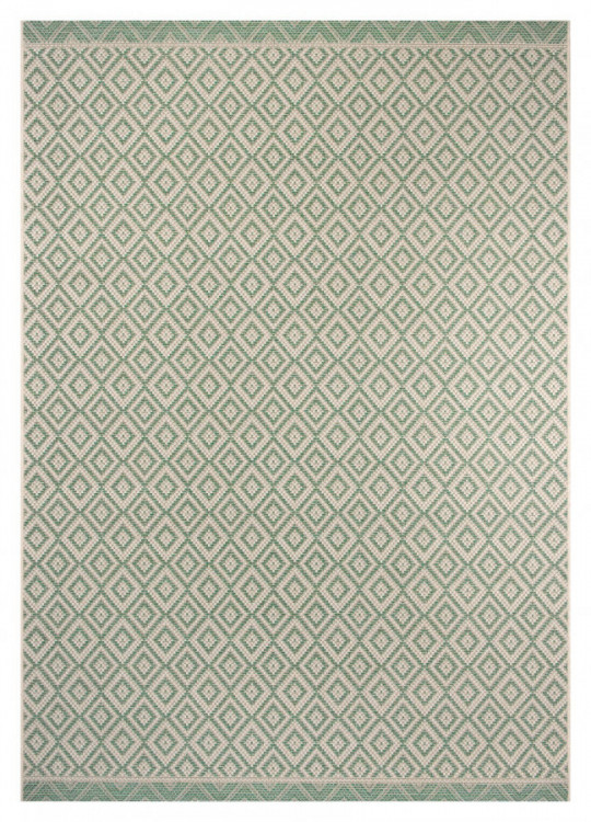 Kusový koberec Outdoor 104513 Green/Cream – na ven i na doma č.1