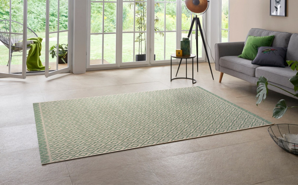 Kusový koberec Outdoor 104513 Green/Cream – na ven i na doma č.4