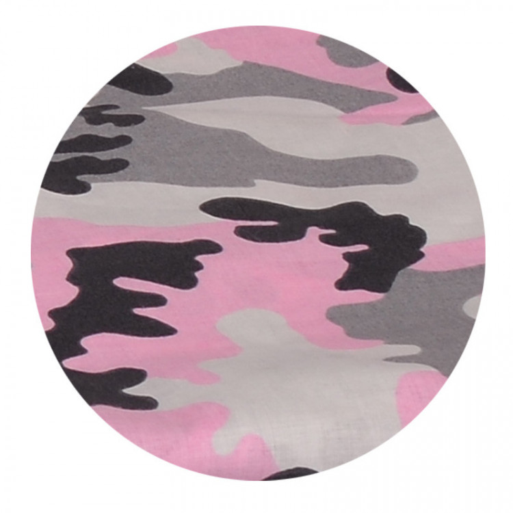 Bavlněná tkanina Maskáč Růžový šíře 150 cm č.1
