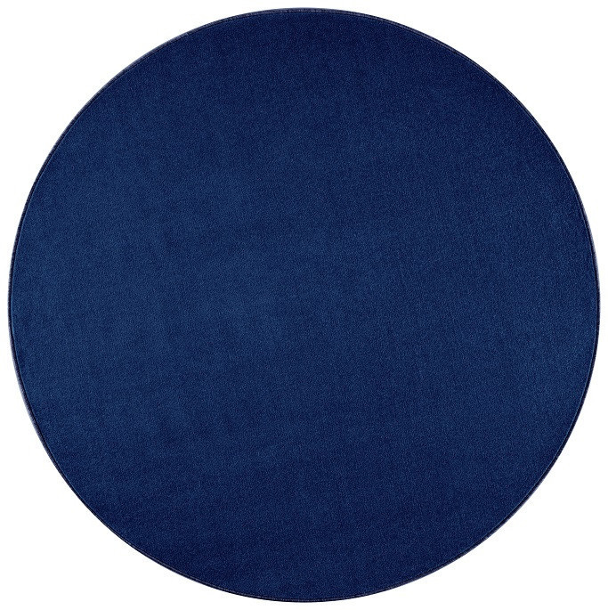 Kusový koberec Nasty 104447 Darkblue kruh č.1