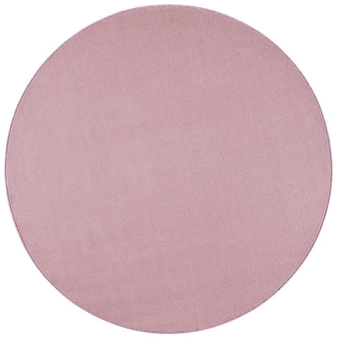 Kusový koberec Nasty 104446 Light-Rose kruh č.1