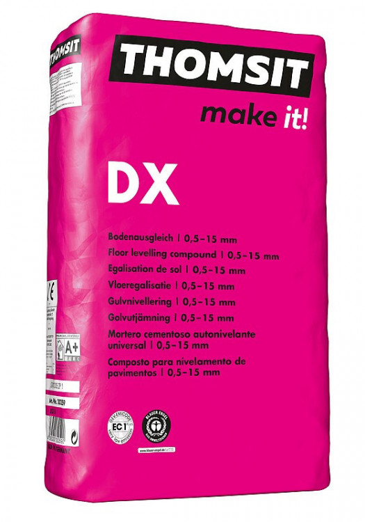 Thomsit nivelační hmota DX 25 kg č.1