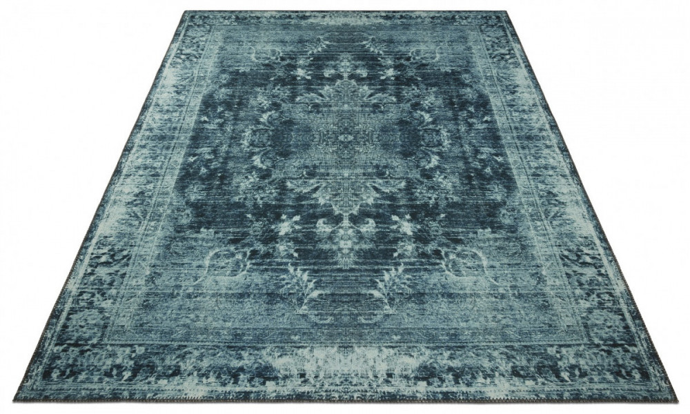 Kusový orientální koberec Chenille Rugs Q3 104770 Blue č.3