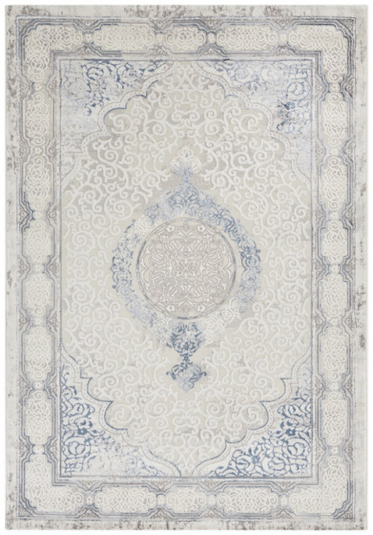 Kusový koberec Opulence 104720 Cream-blue č.1