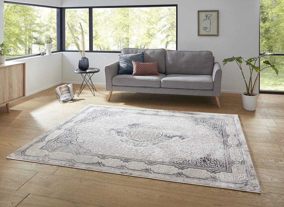 Kusový koberec Opulence 104720 Cream-blue č.2
