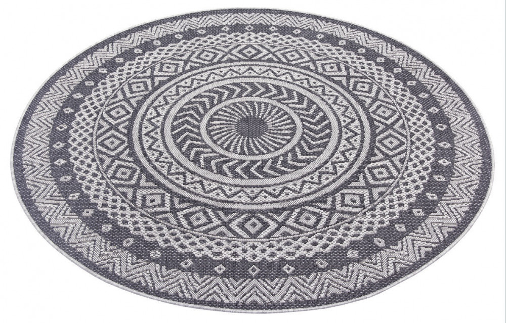 Kusový koberec Flatweave 104857 Grei/SIlver – na ven i na doma č.5