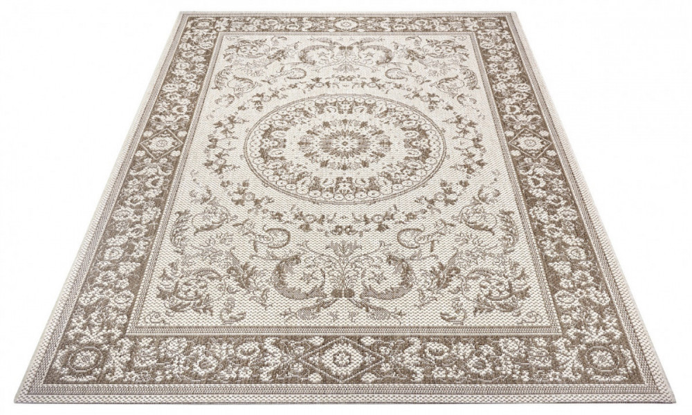 Kusový orientální koberec Flatweave 104811 Cream/Light-brown č.2
