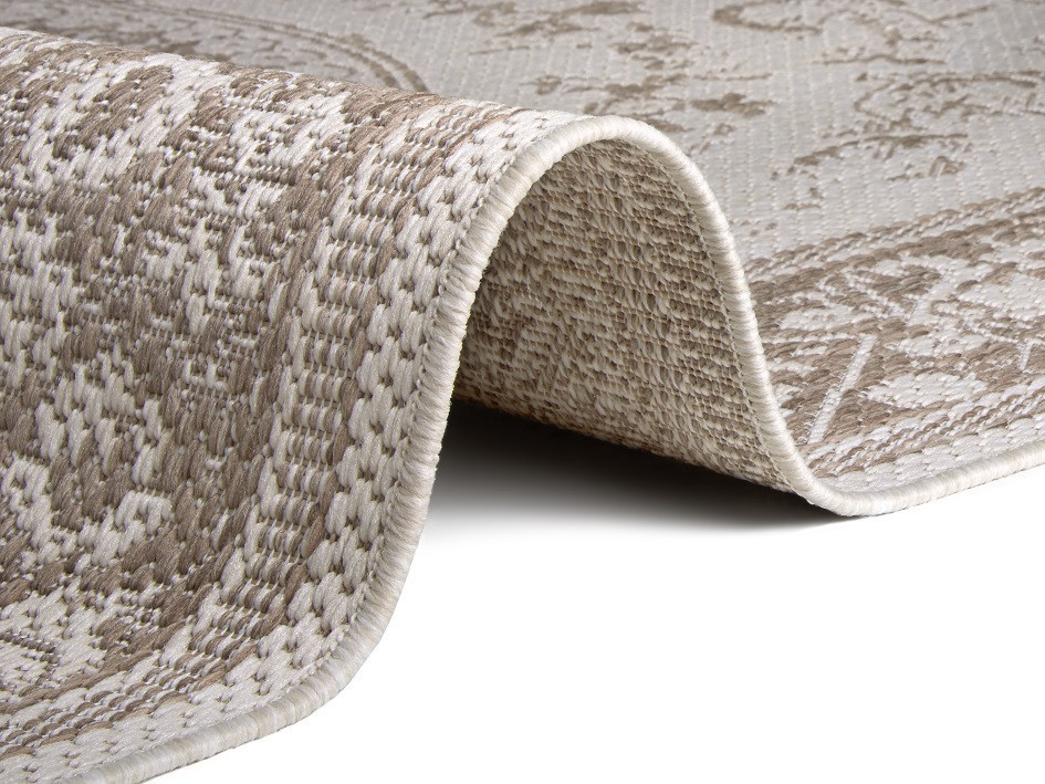 Kusový orientální koberec Flatweave 104811 Cream/Light-brown č.3