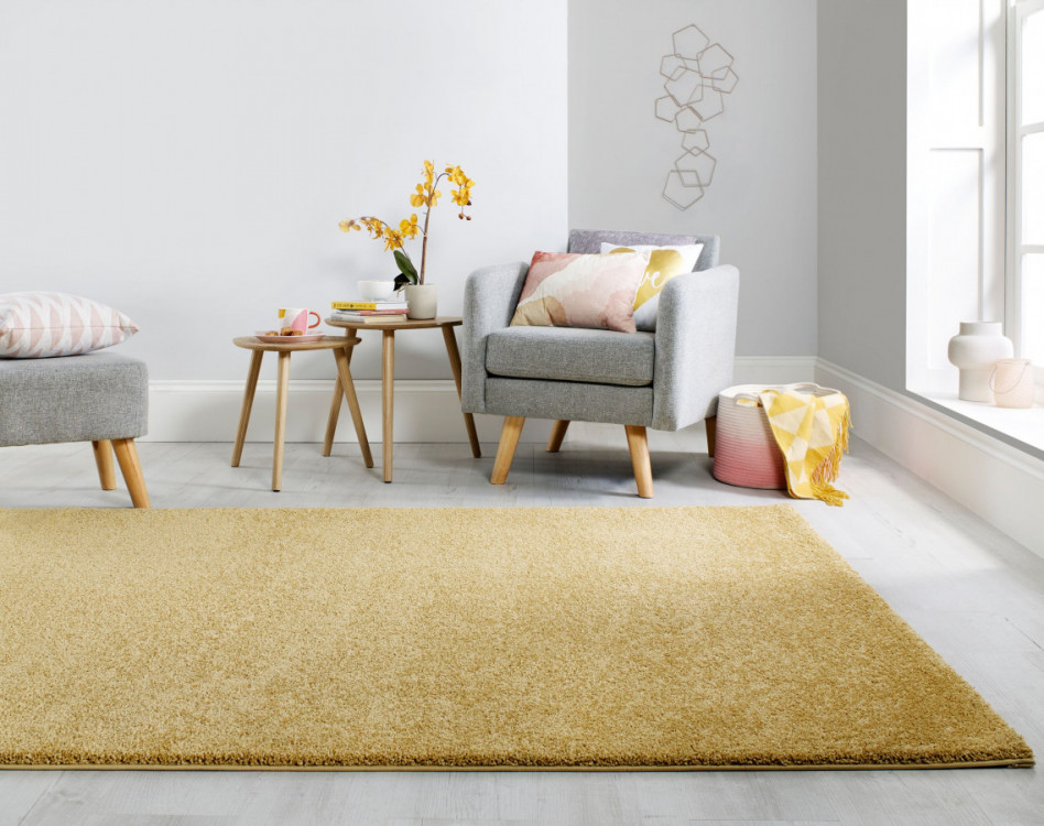 Kusový koberec Sleek Golden Ochre č.6