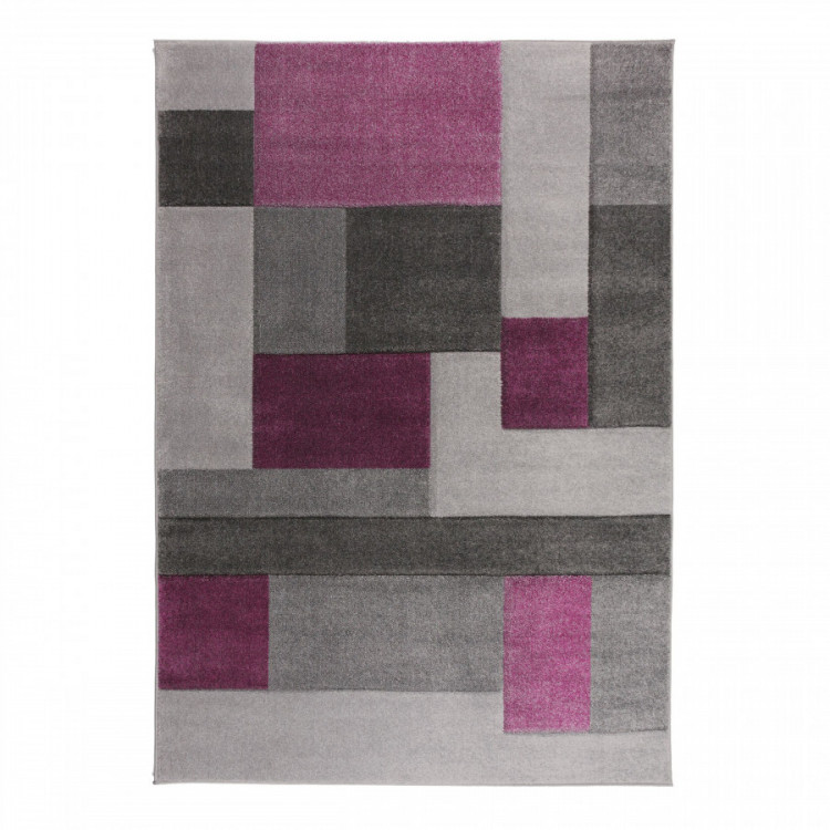 Kusový koberec Hand Carved Cosmos Purple/Grey č.1
