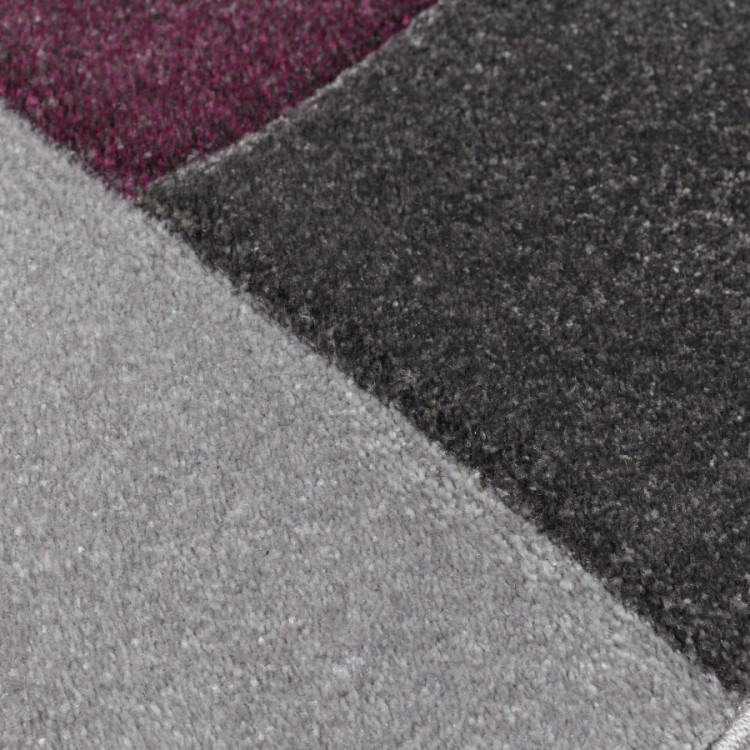 Kusový koberec Hand Carved Cosmos Purple/Grey č.2