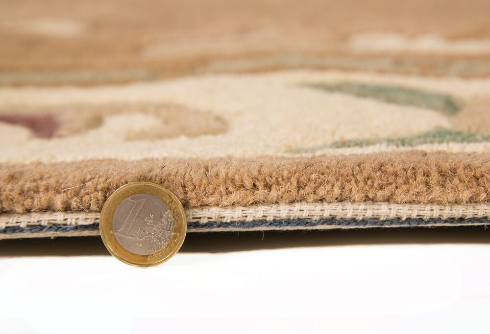 Ručně všívaný kusový koberec Lotus premium Fawn kruh č.3