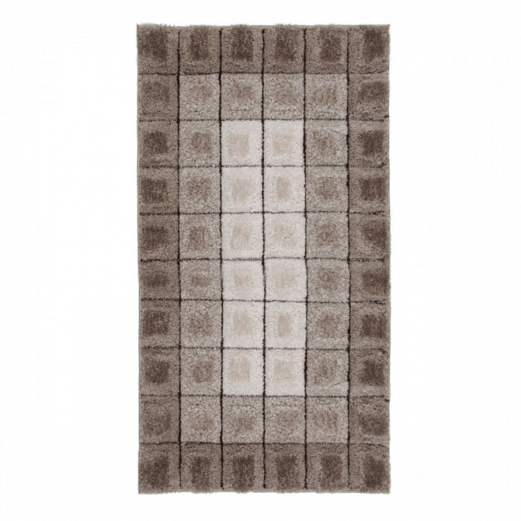 Kusový koberec Velvet-3D Cube Natural č.1
