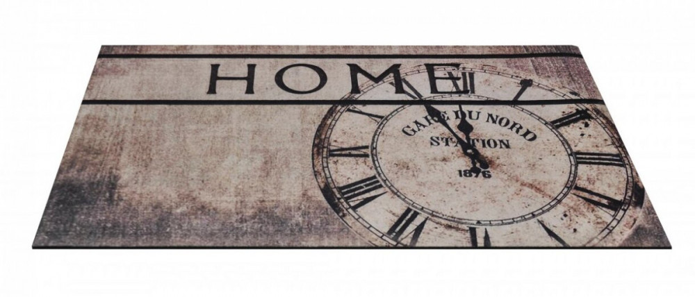 Rohožka Poly Home Clock, rozměr 45x75 cm č.1