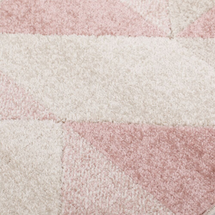 Kusový koberec Urban Triangle Blush/Pink č.6