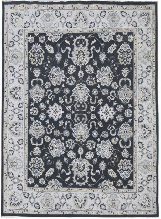 Ručně vázaný kusový koberec Diamond DC-98 JN Black/ivory č.1