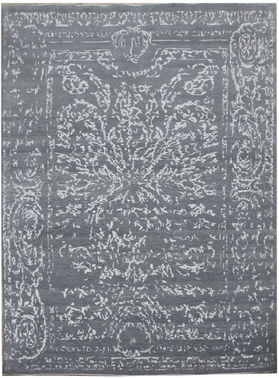 Ručně vázaný kusový koberec Diamond DC-JK 2 Light grey/silver č.1