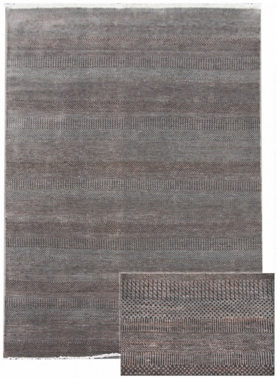Ručně vázaný kusový koberec Diamond DC-MCN Light grey/brown č.1