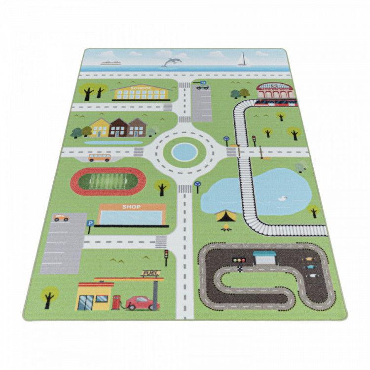 Dětský kusový koberec Play 2902 green č.2