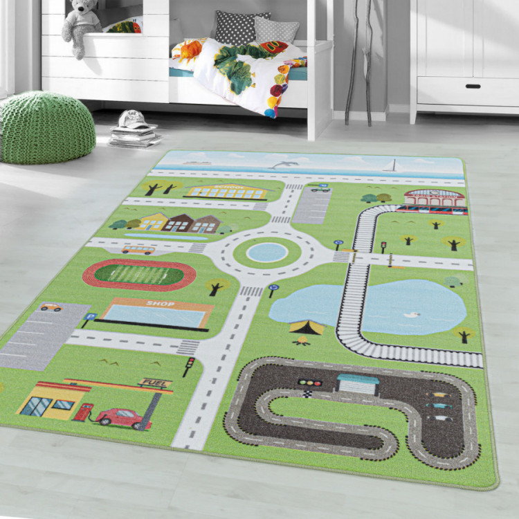 Dětský kusový koberec Play 2902 green č.7
