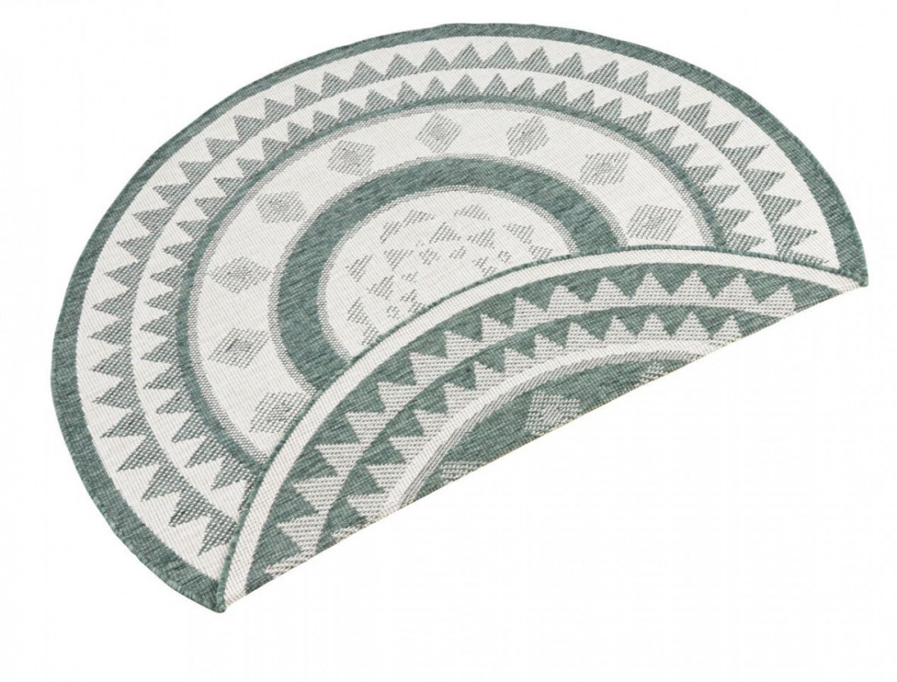 Kusový koberec Twin Supreme 103415 Jamaica green creme kruh – na ven i na doma č.4