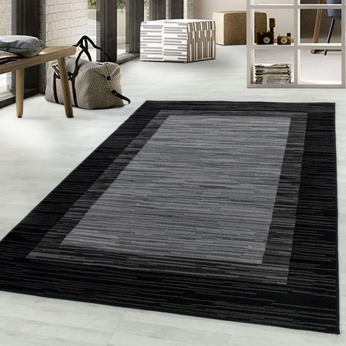 Kusový koberec Base 2820 black - 240 x 340 cm č.1
