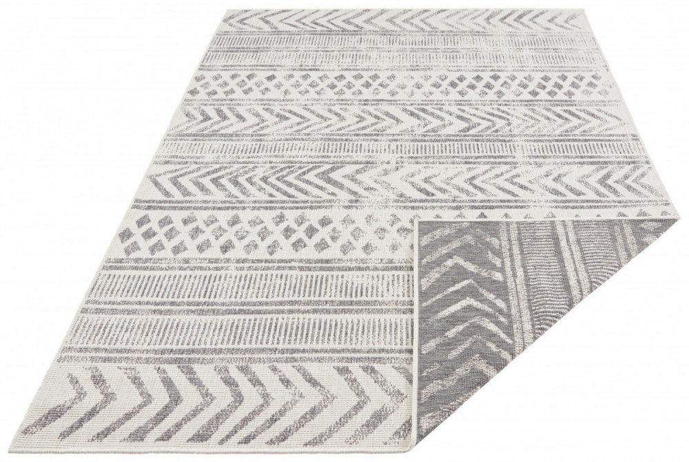Kusový koberec Twin Supreme 103862 Biri Grey/Cream – na ven i na doma č.3