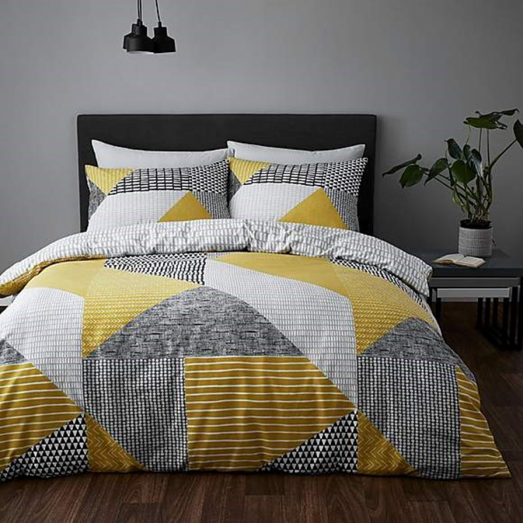Povlečení krep GEOMETRIE 140x220 + 70x90 cm č.1