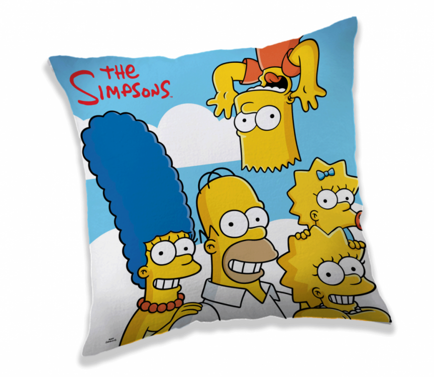 Polštářek Simpsons clouds 40x40 cm č.1