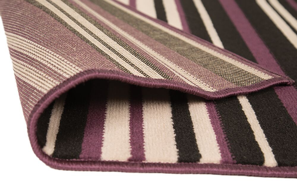 Kusový koberec Element Prime Canterbury Purple/Black č.3
