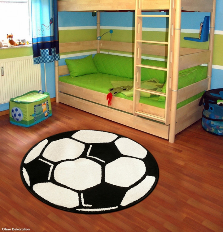 Dětský kusový koberec Prime Pile Fussball 100015 č.2