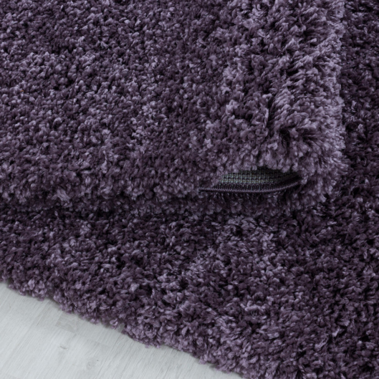 Kusový koberec Sydney Shaggy 3000 violett kruh č.3