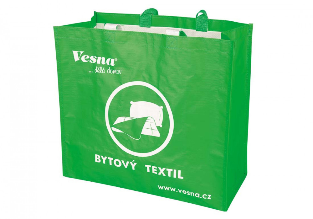 Pevná nákupní taška VESNA 42x38x20 cm č.1