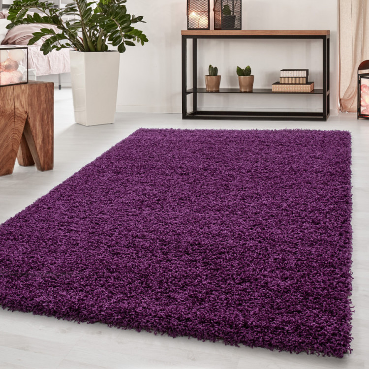 Kusový koberec Dream Shaggy 4000 lila č.2