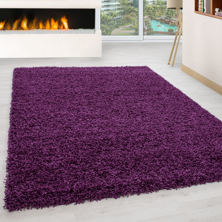 Kusový koberec Life Shaggy 1500 lila č.3