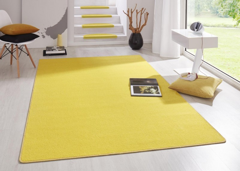 Kusový koberec Fancy 103002 Gelb - žlutý č.2