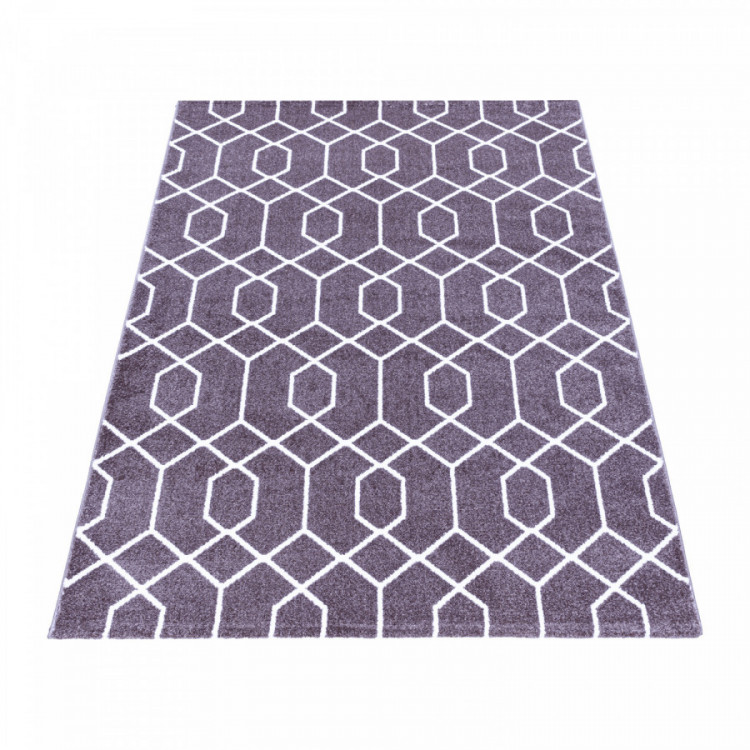 Kusový koberec Efor 3713 violet č.2
