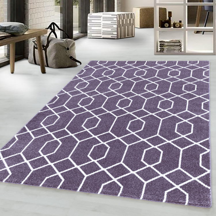 Kusový koberec Efor 3713 violet č.6