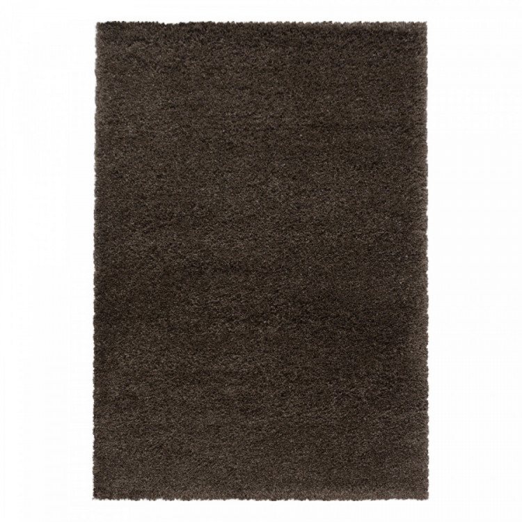 Kusový koberec Fluffy Shaggy 3500 brown č.1