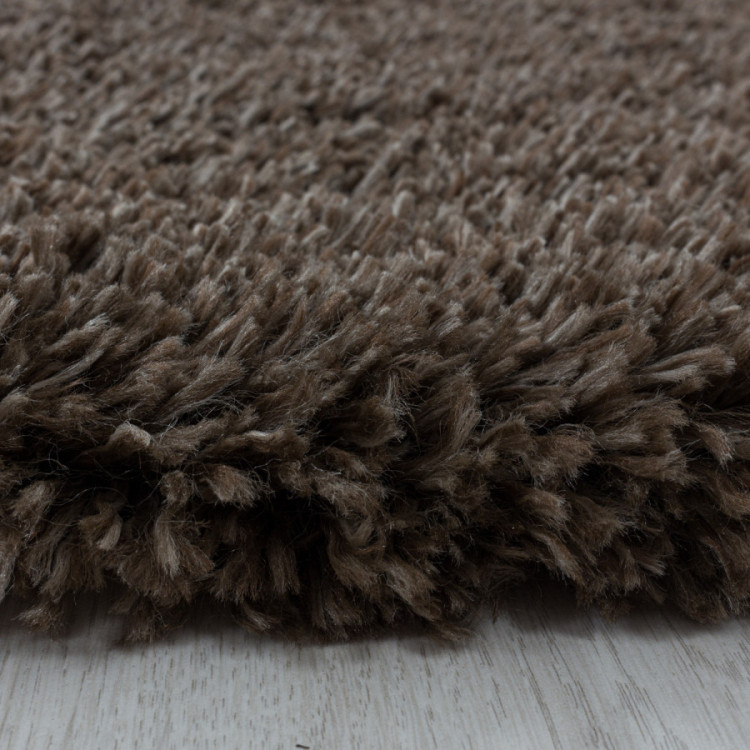 Kusový koberec Fluffy Shaggy 3500 brown č.3