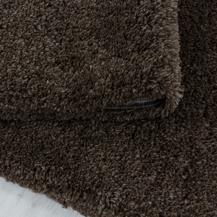 Kusový koberec Fluffy Shaggy 3500 brown č.4