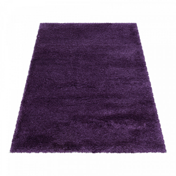 Kusový koberec Fluffy Shaggy 3500 lila č.2