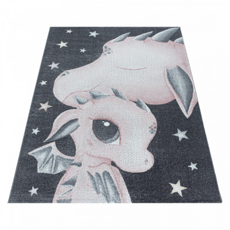 Dětský kusový koberec Funny 2107 pink č.2