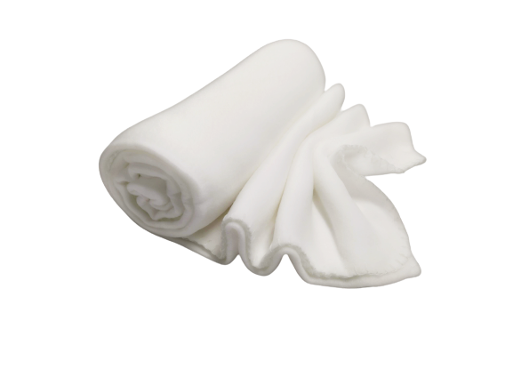 Deka fleece BLANKET bílá 130x170 cm č.2