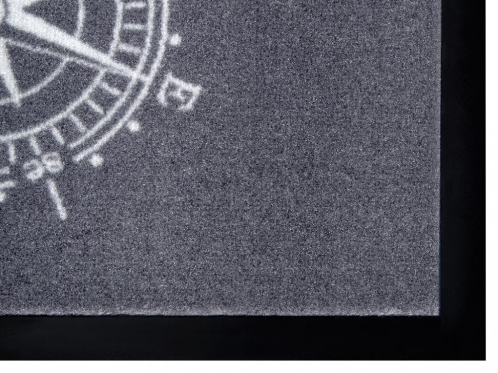 Rohožka námořní kotva, kompas 105363 Anthracite grey black - na ven i na doma č.2